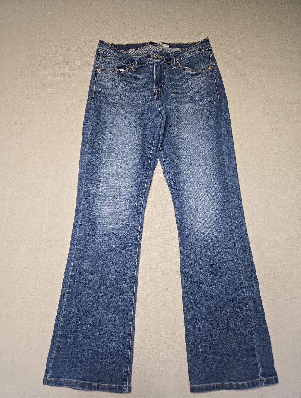 Levi's Medium Blue 529 Flare Jeans